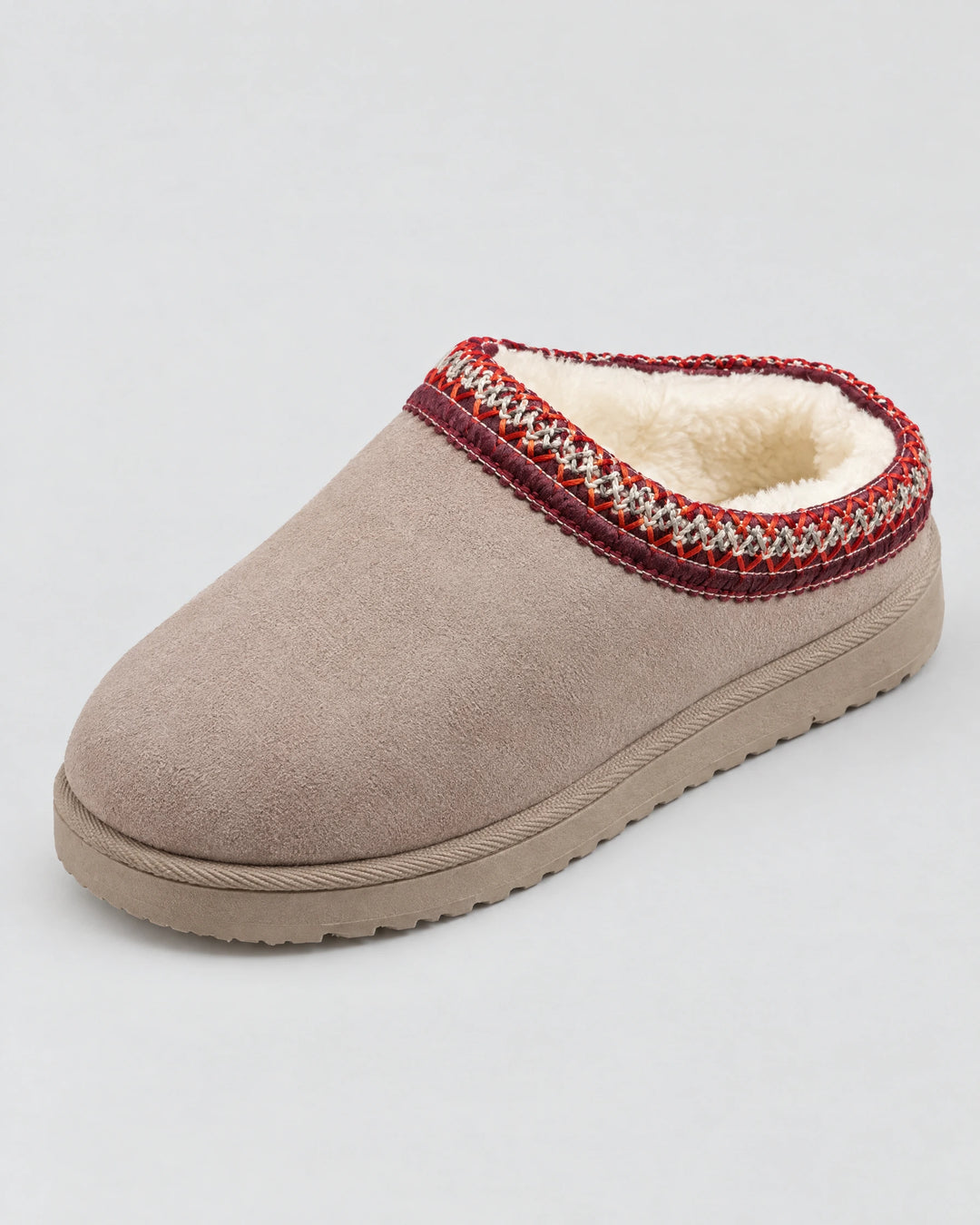 CURVD Cozy Suede-Look Slippers