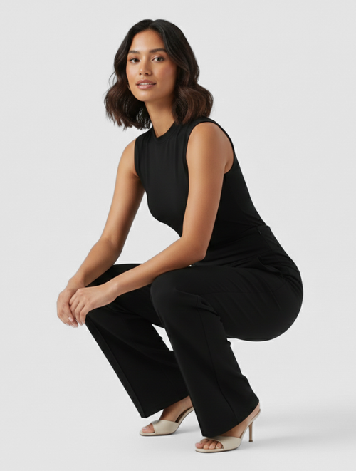Performance Stretch Work Pants | Comfortable & Figure Shaping