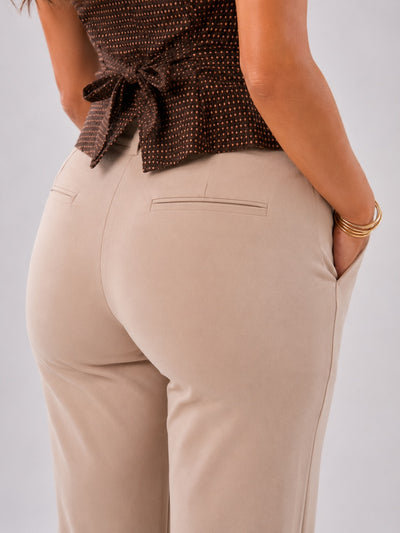 Performance Stretch Work Pants | Comfortable & Figure Shaping