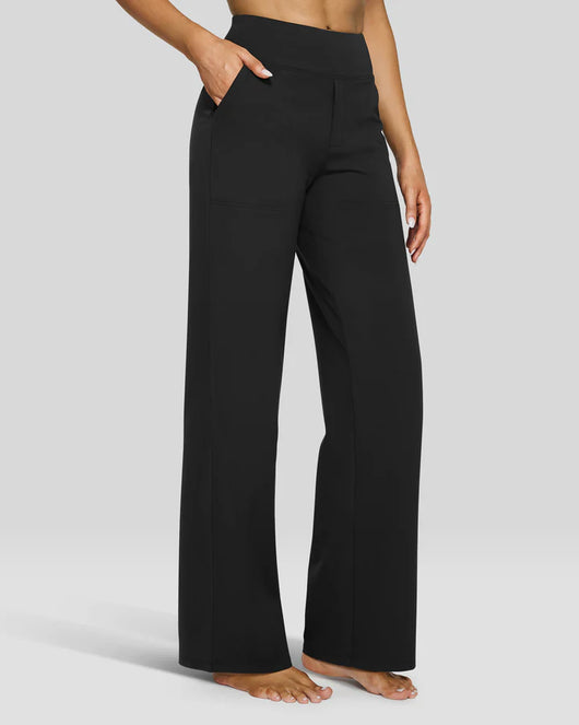 Performance Stretch Work Pants | Comfortable & Figure Shaping