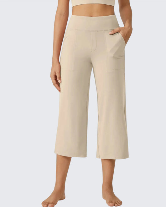 Comfort Stretch Smart Capri Pants | High Rise & All-Day Comfort