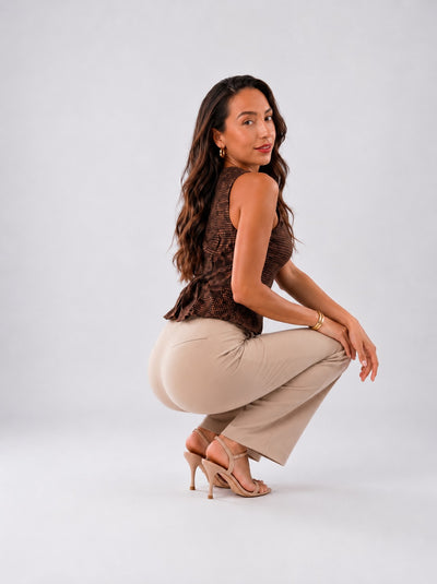 Performance Stretch Work Pants | Comfortable & Figure Shaping